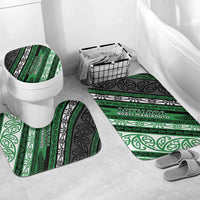 Aotearoa Ngati Maniapoto Bathroom Set New Zealand Maori Tribal Fern Pattern
