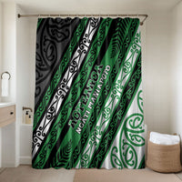 Aotearoa Ngati Maniapoto Bathroom Set New Zealand Maori Tribal Fern Pattern