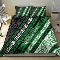 Aotearoa Ngati Maniapoto Bedding Set New Zealand Maori Tribal Fern Pattern