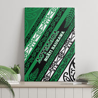 Aotearoa Ngati Raukawa Canvas Wall Art New Zealand Maori Tribal Fern Pattern