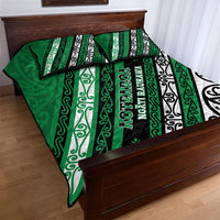 Aotearoa Ngati Raukawa Quilt Bed Set New Zealand Maori Tribal Fern Pattern