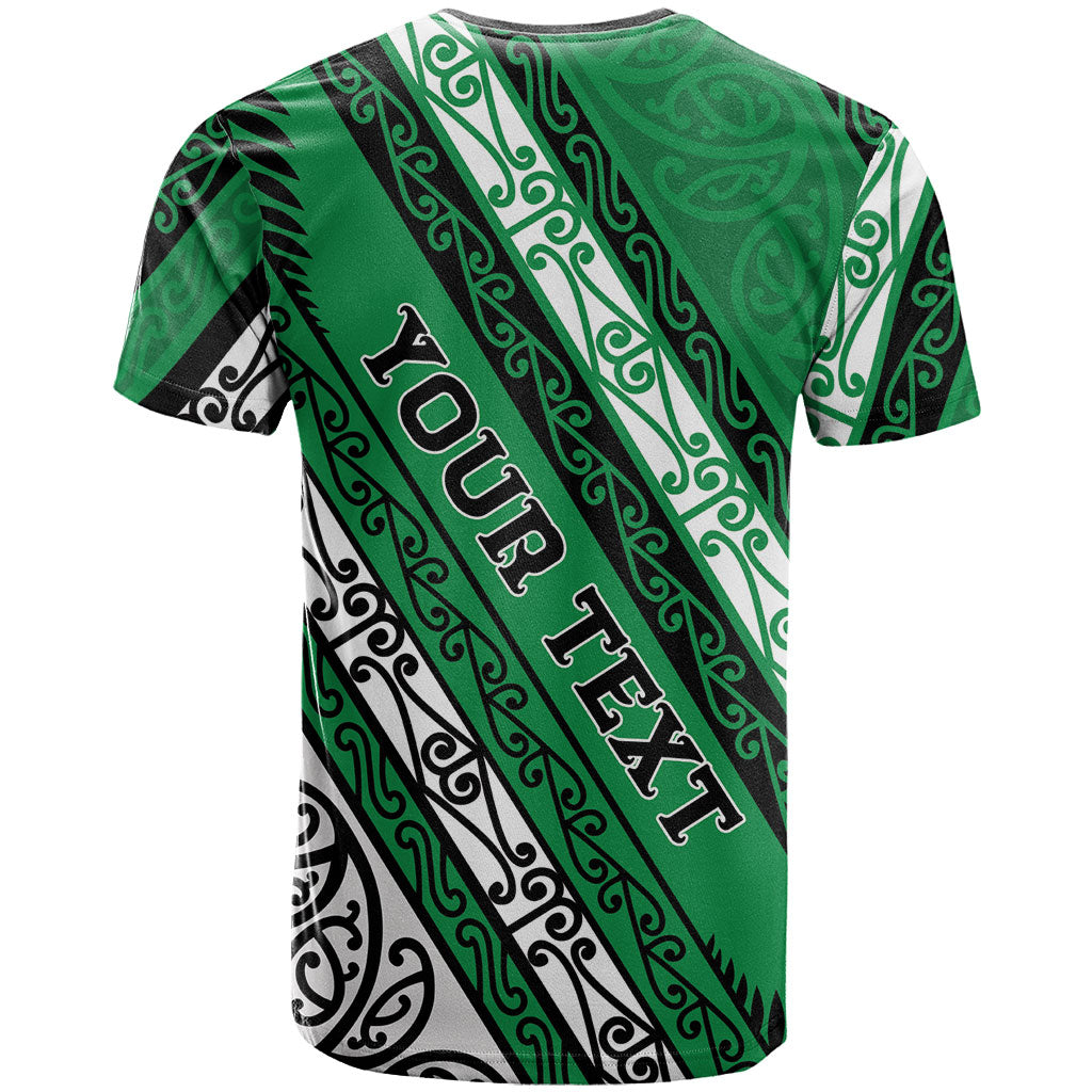 Personalised Aotearoa Ngati Raukawa T Shirt New Zealand Maori Tribal Fern Pattern