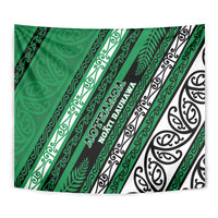 Aotearoa Ngati Raukawa Tapestry New Zealand Maori Tribal Fern Pattern