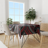 Aotearoa Christmas Tablecloth Santa Riding Humpback Whale Maori Koru DT05 - Polynesian Pride