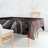 Aotearoa Christmas Tablecloth Santa Riding Humpback Whale Maori Koru DT05 - Polynesian Pride