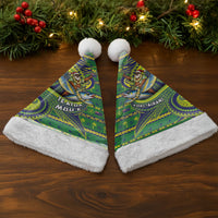 Cook Islands Christmas Santa Hat Santa Riding Flying Fish DT05 - Polynesian Pride