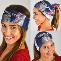Personalised New Zealand Father's Day Neck Gaiter Daddy Kiwi Bird Silver Ferns DT05 - Polynesian Pride