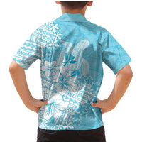 Hawaii Kanaka Maoli Family Matching Mermaid Dress and Hawaiian Shirt Polynesian Turtle Tattoo DT05 - Polynesian Pride