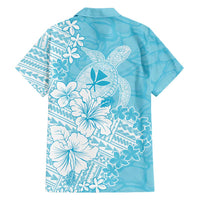 Hawaii Kanaka Maoli Family Matching Summer Maxi Dress and Hawaiian Shirt Polynesian Turtle Tattoo DT05 - Polynesian Pride