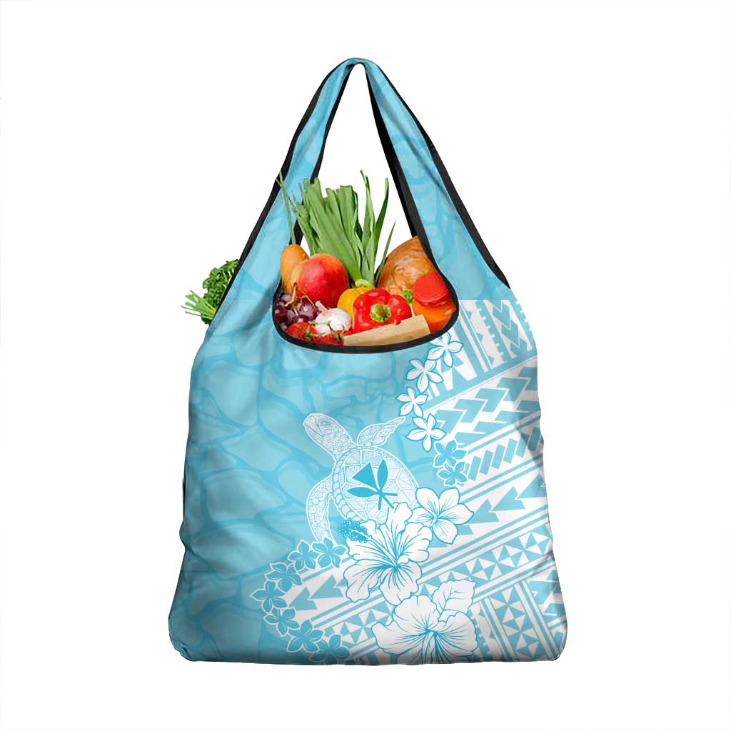 Hawaii Kanaka Maoli Grocery Bag Polynesian Turtle Tattoo
