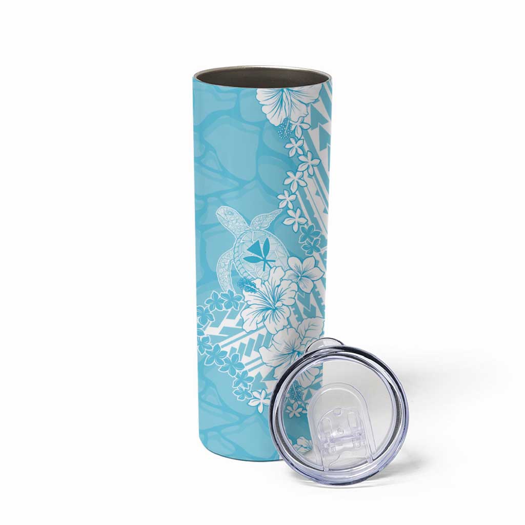 Hawaii Kanaka Maoli Skinny Tumbler Polynesian Turtle Tattoo