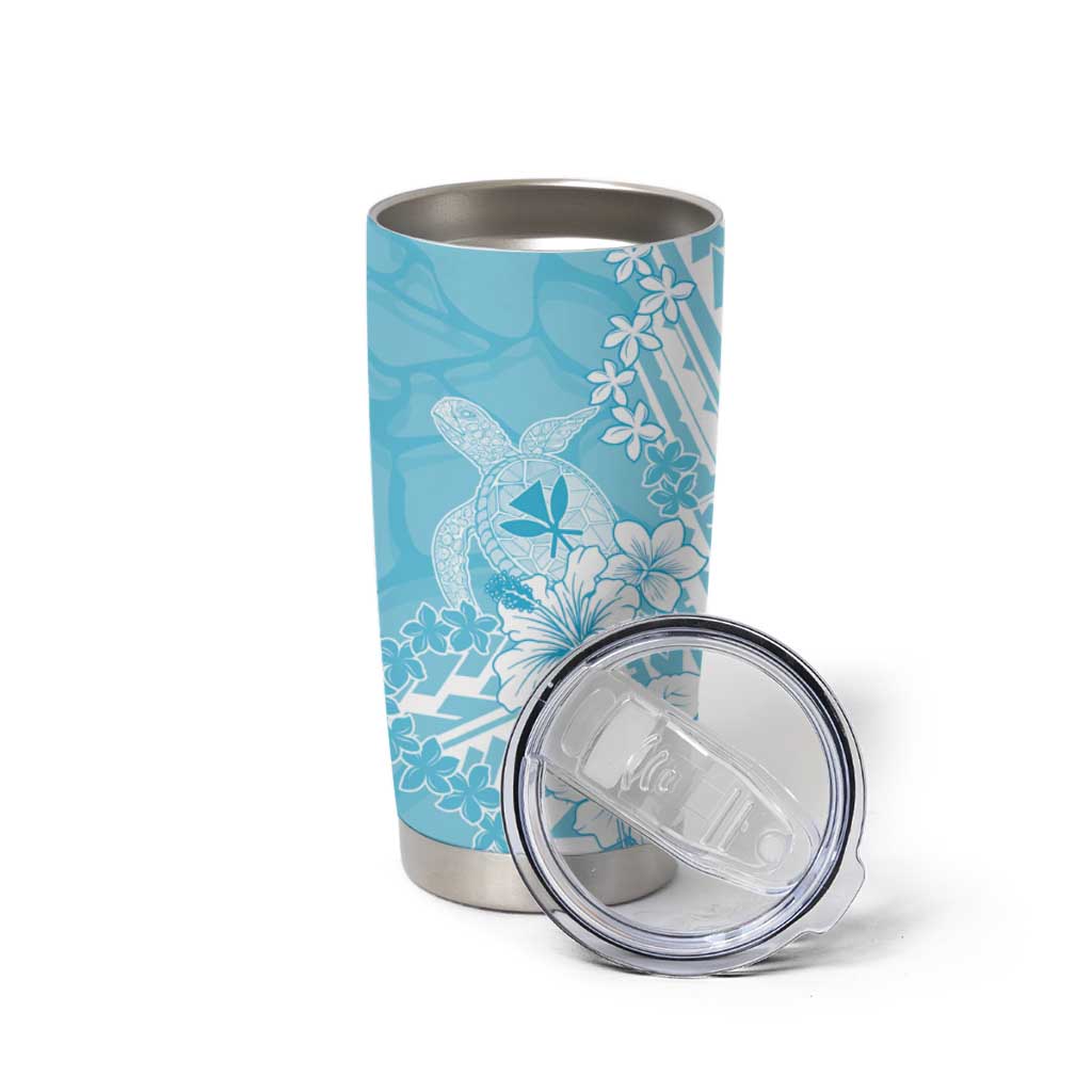 Hawaii Kanaka Maoli Tumbler Cup Polynesian Turtle Tattoo DT05 - Polynesian Pride
