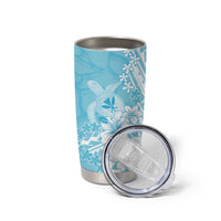 Hawaii Kanaka Maoli Tumbler Cup Polynesian Turtle Tattoo DT05 - Polynesian Pride