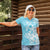 Hawaii Kanaka Maoli Women Polo Shirt Polynesian Turtle Tattoo