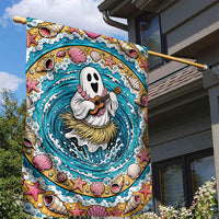 3D Illusion Hula Ghost Halloween Garden Flag Hawaiian Ukulele Spirit Ocean Vortex DT05 - Polynesian Pride