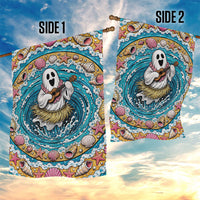 3D Illusion Hula Ghost Halloween Garden Flag Hawaiian Ukulele Spirit Ocean Vortex DT05 - Polynesian Pride
