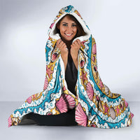 3D Illusion Hula Ghost Halloween Hooded Blanket Hawaiian Ukulele Spirit Ocean Vortex DT05 - Polynesian Pride