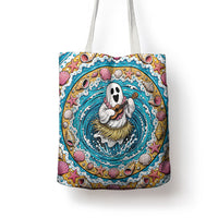 3D Illusion Hula Ghost Halloween Tote Bag Hawaiian Ukulele Spirit Ocean Vortex DT05 - Polynesian Pride