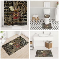 Niue Christmas Bathroom Set Santa Riding Coconut Crab