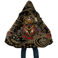 Niue Christmas Cloak Santa Riding Coconut Crab