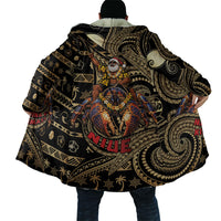 Niue Christmas Cloak Santa Riding Coconut Crab