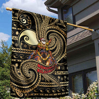 Niue Christmas Garden Flag Santa Riding Coconut Crab