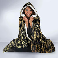 Niue Christmas Hooded Blanket Santa Riding Coconut Crab