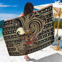 Niue Christmas Sarong Santa Riding Coconut Crab