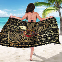 Niue Christmas Sarong Santa Riding Coconut Crab