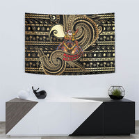 Niue Christmas Tapestry Santa Riding Coconut Crab