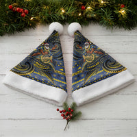 Tokelau Christmas Santa Hat Santa Riding Sea Turtle