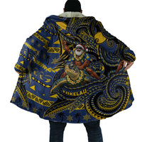 Tokelau Christmas Cloak Santa Riding Sea Turtle DT05 - Polynesian Pride