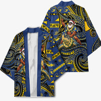 Tokelau Christmas Kimono Santa Riding Sea Turtle