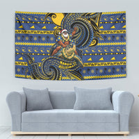 Tokelau Christmas Tapestry Santa Riding Sea Turtle DT05 - Polynesian Pride