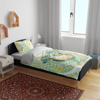 Hawaii Pineapple Bedding Set Cute Cosplay Turtle Plumeria Spiral DT05 - Polynesian Pride
