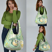 Hawaii Pineapple Grocery Bag Cute Cosplay Turtle Plumeria Spiral DT05 - Polynesian Pride