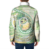 Hawaii Pineapple Padded Jacket Cute Cosplay Turtle Plumeria Spiral DT05 - Polynesian Pride