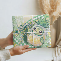 Hawaii Pineapple Wrapping Paper Cute Cosplay Turtle Plumeria Spiral DT05 - Polynesian Pride