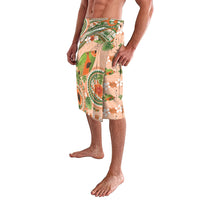 Hawaii Papaya Lavalava Cute Cosplay Humuhumu Fish Plumeria Waves DT05 - Polynesian Pride