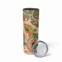 Hawaii Papaya Skinny Tumbler Cute Cosplay Humuhumu Fish Plumeria Waves DT05 - Polynesian Pride