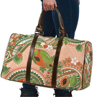 Hawaii Papaya Travel Bag Cute Cosplay Humuhumu Fish Plumeria Waves DT05 - Polynesian Pride