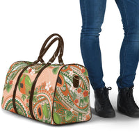 Hawaii Papaya Travel Bag Cute Cosplay Humuhumu Fish Plumeria Waves DT05 - Polynesian Pride