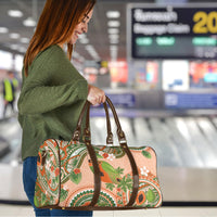 Hawaii Papaya Travel Bag Cute Cosplay Humuhumu Fish Plumeria Waves DT05 - Polynesian Pride