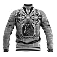 Mabuhay Philippines Festival Baseball Jacket Philippine Eagle Sun Three Stars Barong Pattern DT05 - Polynesian Pride