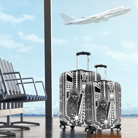 Mabuhay Philippines Festival Luggage Cover Philippine Eagle Sun Three Stars Barong Pattern DT05 - Polynesian Pride