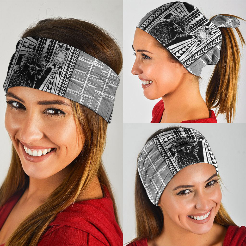 Mabuhay Philippines Festival Neck Gaiter Philippine Eagle Sun Three Stars Barong Pattern DT05 - Polynesian Pride