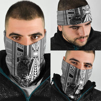Mabuhay Philippines Festival Neck Gaiter Philippine Eagle Sun Three Stars Barong Pattern DT05 - Polynesian Pride
