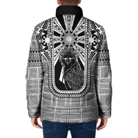Mabuhay Philippines Festival Padded Jacket Philippine Eagle Sun Three Stars Barong Pattern DT05 - Polynesian Pride