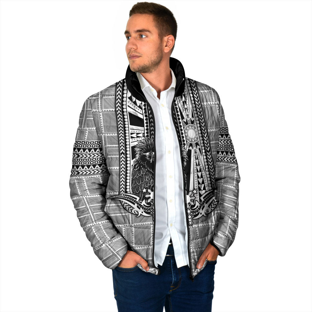 Mabuhay Philippines Festival Padded Jacket Philippine Eagle Sun Three Stars Barong Pattern DT05 - Polynesian Pride