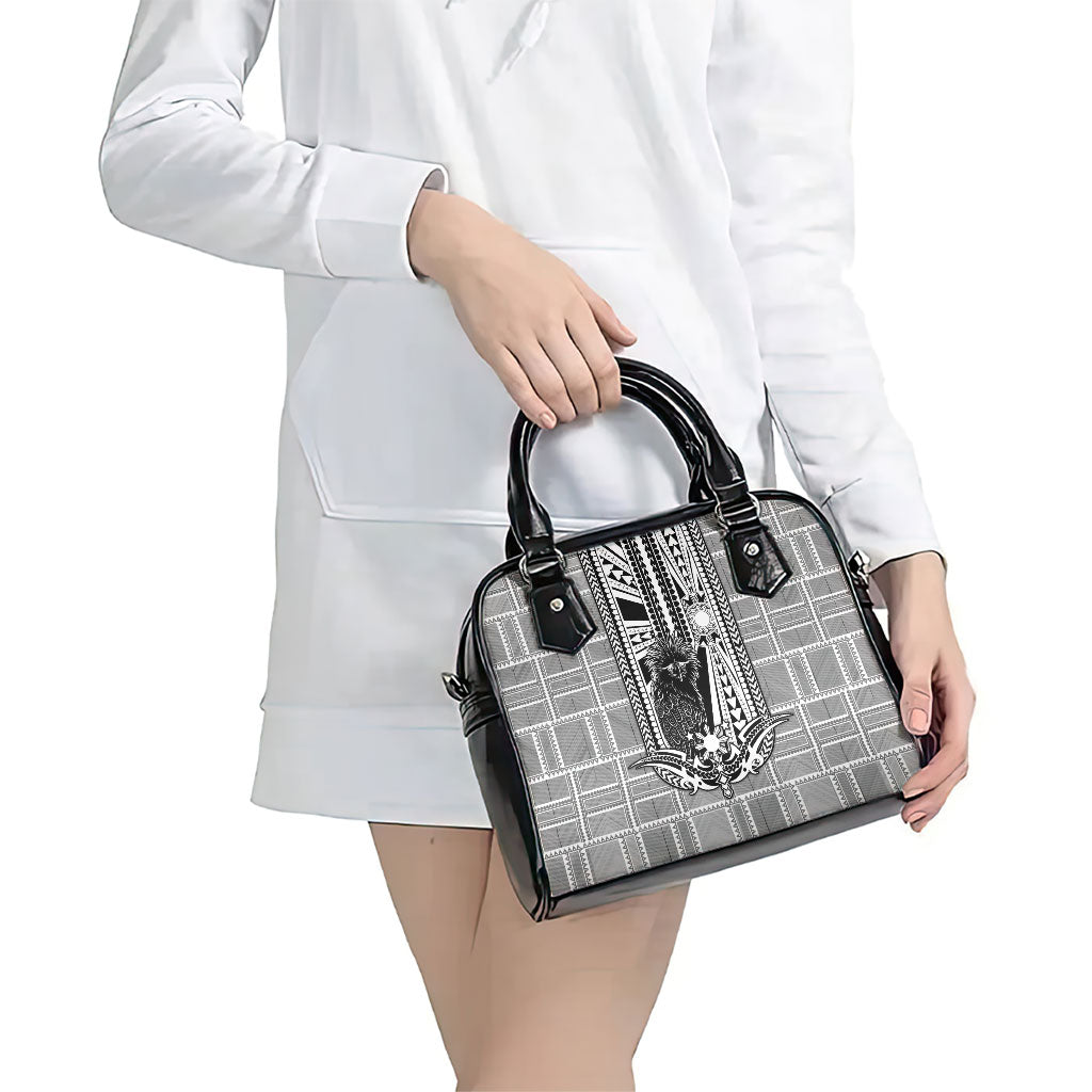 Mabuhay Philippines Festival Shoulder Handbag Philippine Eagle Sun Three Stars Barong Pattern DT05 - Polynesian Pride